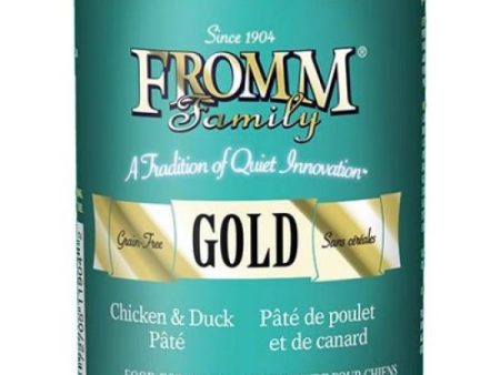 Fromm Gold Dog Can GF Duck and Chicken Pate 13 oz Online now