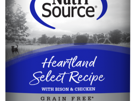 Nutrisource Dog Can Heartland Select 13 oz. For Sale