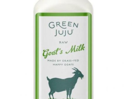 Green Juju Frozen Raw Goats Milk 16 oz Pint For Sale