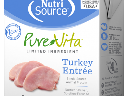 Pure Vita TetraPak Dog GF Turkey 12.5 oz For Sale