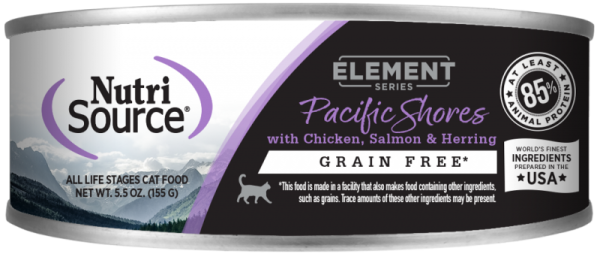 Nutrisource Element Cat Can Pacific Shores 5.5 oz. on Sale