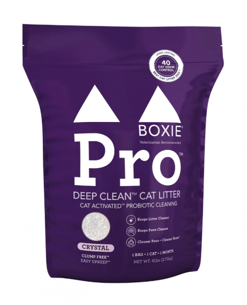 Boxie Cat Litter Pro Crystal 6 lb Supply