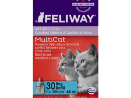 Feliway Multicat 30 Day Diffuser Refill For Cheap