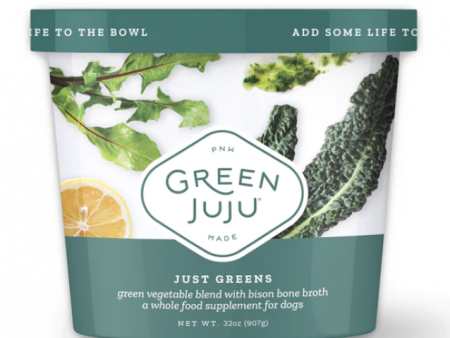 Green Juju Frozen Just Greens Blend 15 oz Online Sale