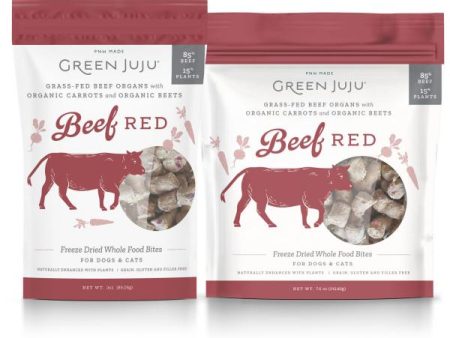 Green Juju FD Topper Beef Red 3 oz. For Discount