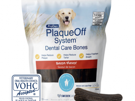 Plaque Off Dental Bones Regular Bacon 17 oz For Sale