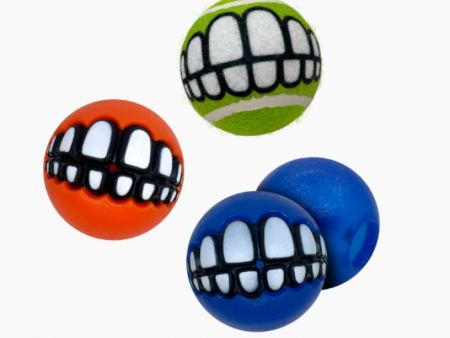 Kong Dog Toys Grinz Assorted Medium 3 pack Fashion